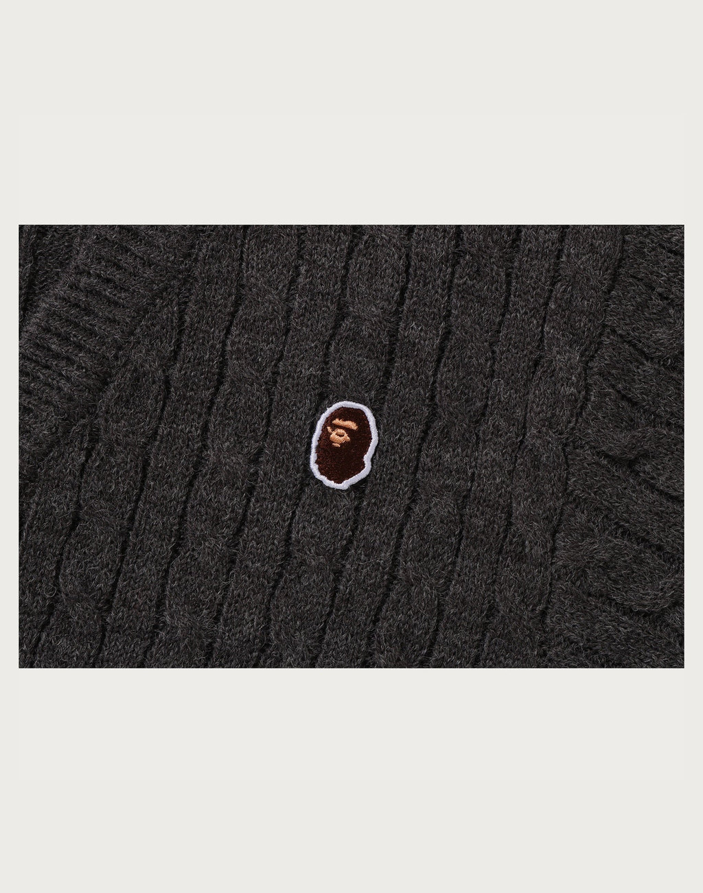 CABLE CROPPED KNIT CARDIGAN LADIES