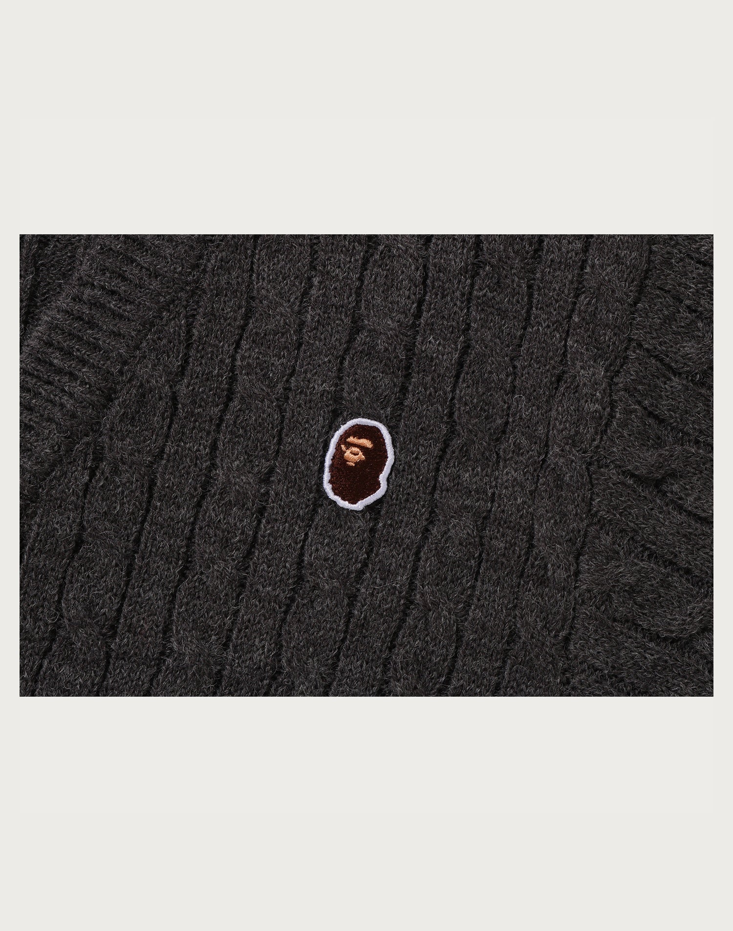 CABLE CROPPED KNIT CARDIGAN LADIES